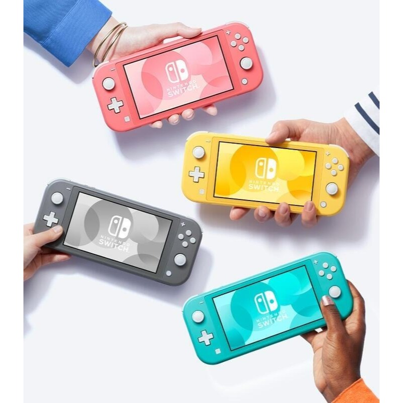 附鋼化貼【NS主機】Switch主機 Switch Lite 珊瑚粉／藍綠色 ＋王國之淚 遊戲片【台灣公司貨】星光-細節圖5