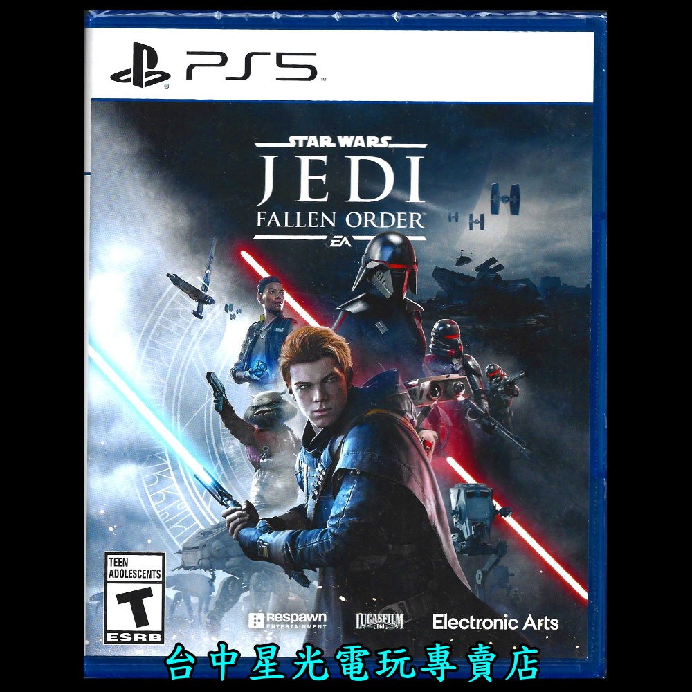 【PS5原版片】☆ 星際大戰 絕地：組織殞落 ☆ 中文版全新品【台中星光電玩】YG-細節圖3