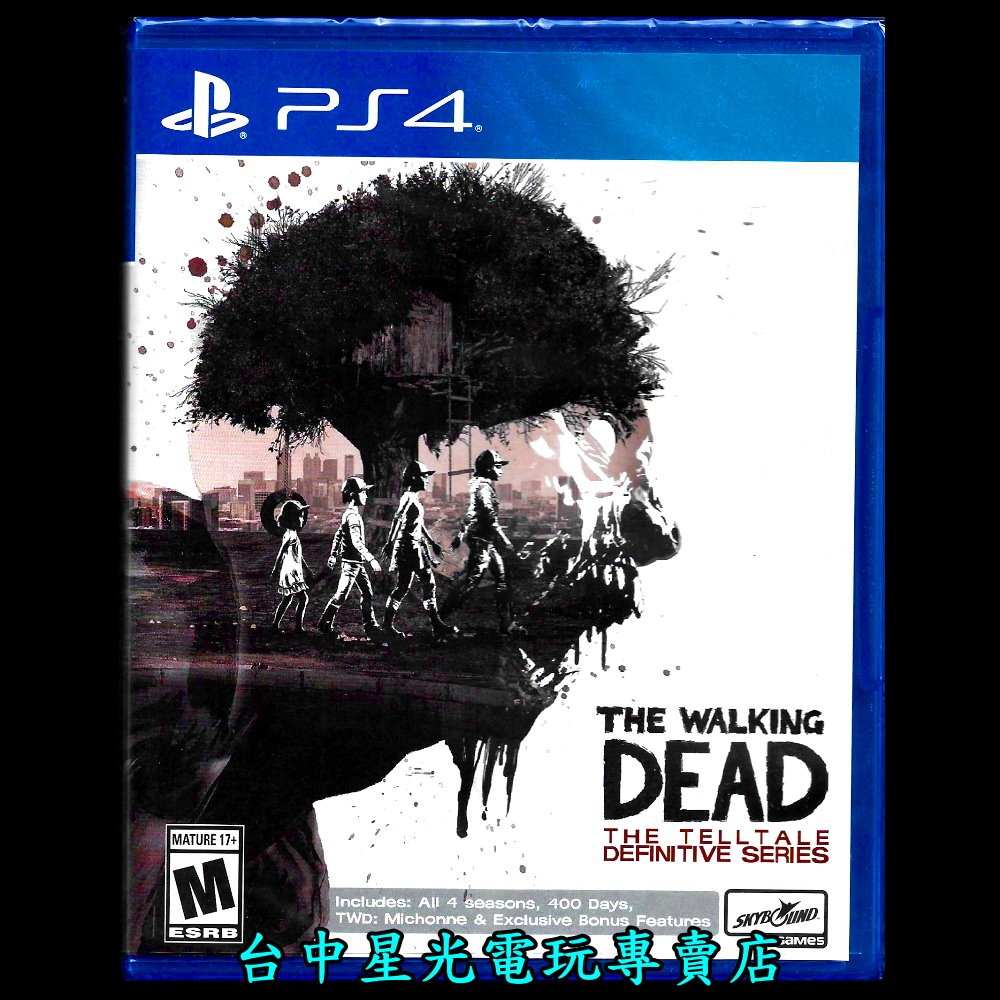 【PS4原版片】☆ 陰屍路 1-4大合集 Walking Dead 殭屍 ☆ 中文版全新品【台中星光電玩】YG-細節圖3