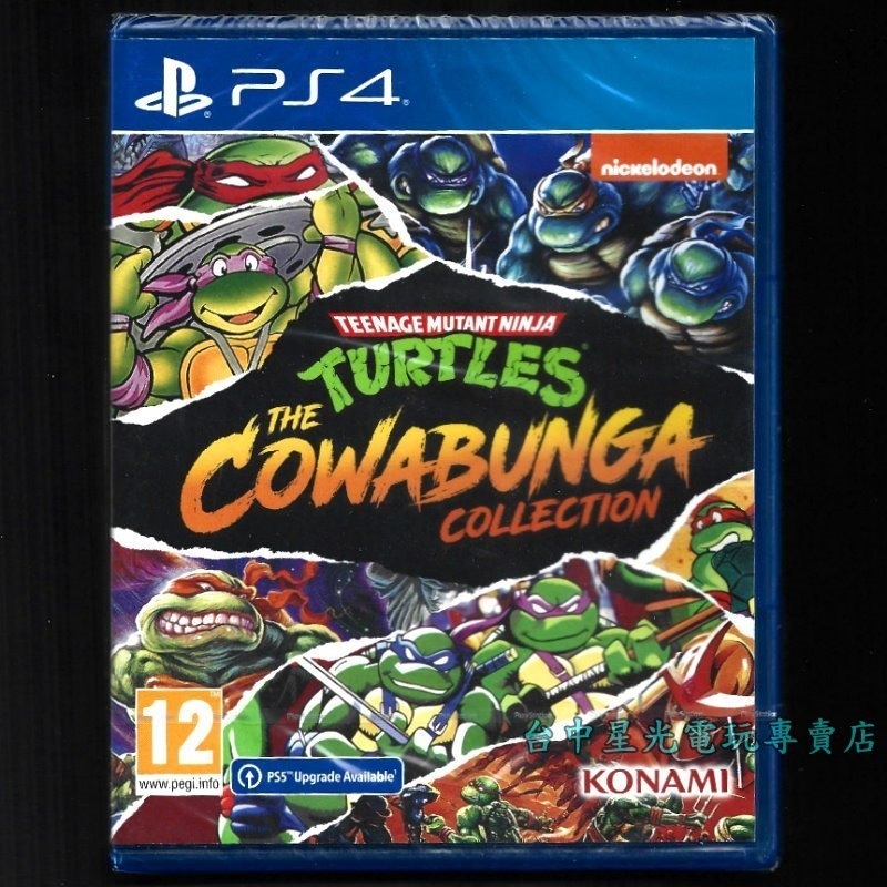 【PS4原版片】☆ 忍者龜 卡瓦邦加合輯 Cowabunga Collection ☆ 英文版全新品【台中星光電玩】YG-細節圖3