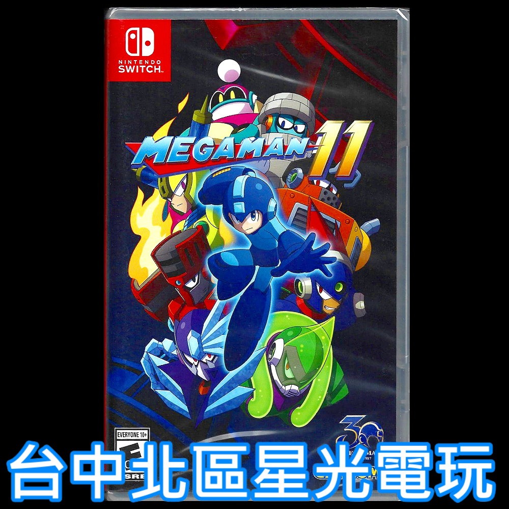 【NS原版片】☆ Switch 洛克人11 Mega Man ☆ 中文版全新品【台中星光電玩】YG-細節圖2