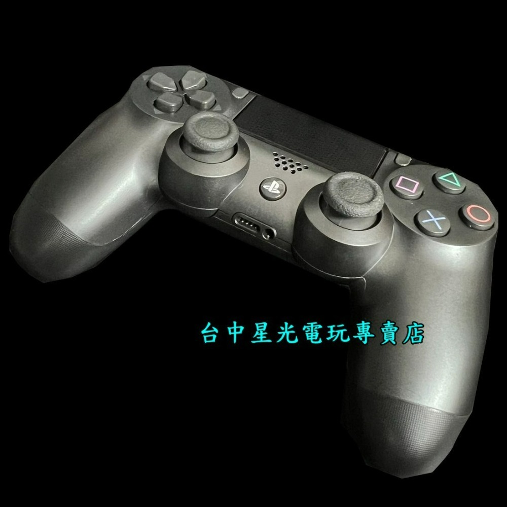 現貨【PS4週邊】送全新耳機、USB線 9成新 無線控制器 手把 極致黑色 CUH-ZCT2G 【中古二手商品】星光-細節圖3