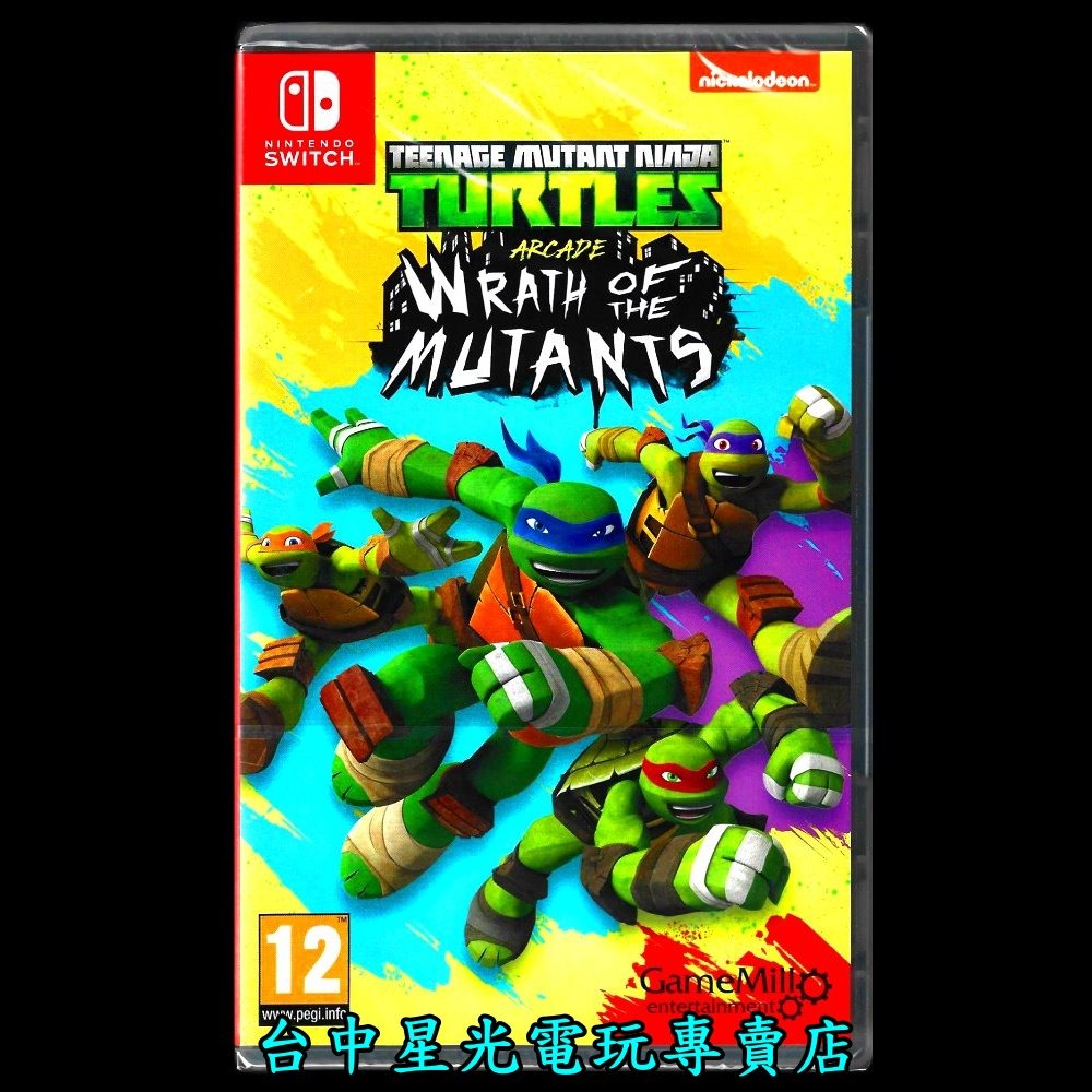 【NS原版片】☆ Switch 忍者龜 變種人之怒 ☆ 英文版全新品【台中星光電玩】YG-細節圖3