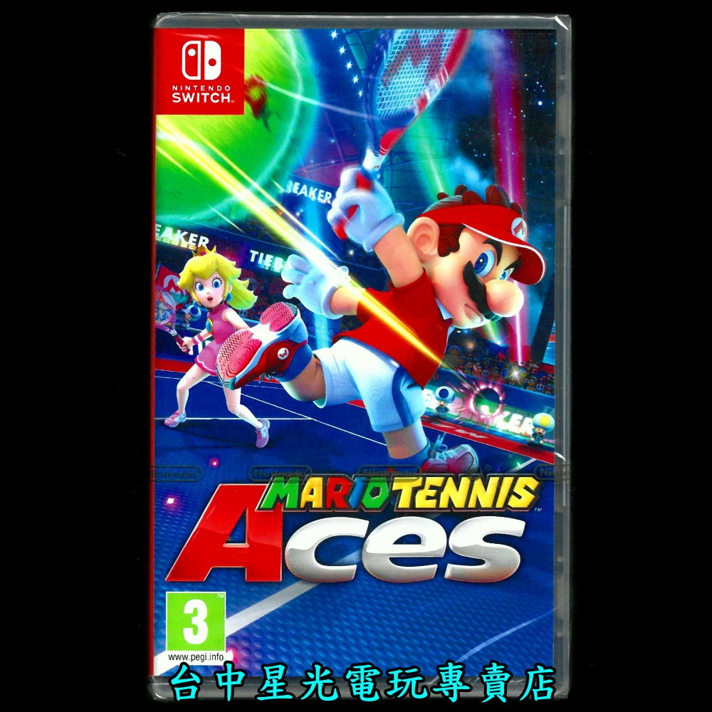 現貨【NS原版片】☆ Switch 瑪利歐網球 王牌高手 ☆ 中文版全新品【台中星光電玩】-細節圖3