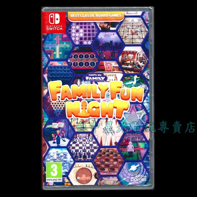 現貨【NS原版片】☆ Switch 我的家庭 家庭遊樂夜 ☆中文版全新品【台中星光電玩】-細節圖3