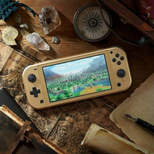 現貨【NS主機】☆ Switch Lite 薩爾達傳說 海拉魯版 特仕版主機 ☆【台灣公司貨】台中星光電玩-細節圖5