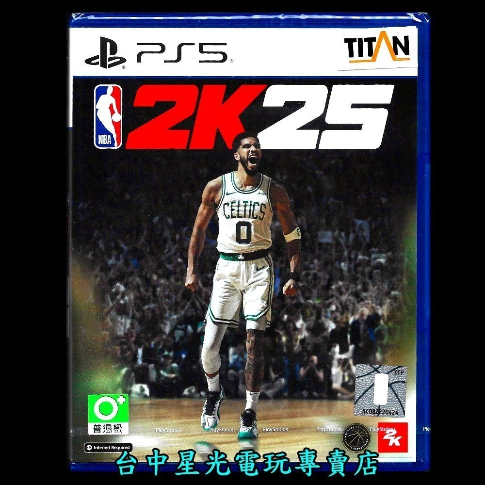 現貨【PS5原版片】☆ NBA 2K25 Jayson Tatum 籃球 ☆ 中文版全新品【台中星光電玩】-細節圖3