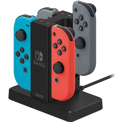 現貨【NS週邊】HORI原廠 任天堂 Switch Joy-Con JC 四手把充電座【NSW-003】台中星光電玩-細節圖5