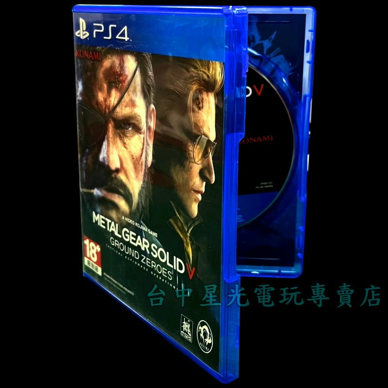 現貨【PS4原版片】☆ 潛龍諜影5 原爆點 ☆【日文亞版 中古二手商品】台中星光電玩-細節圖4