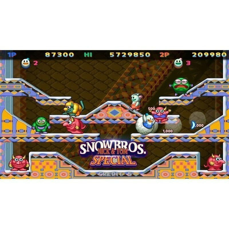 現貨【NS原版片】Switch 雪人兄弟 Special 周年紀念亞中版 ☆中文版全新品【台中星光】-細節圖5