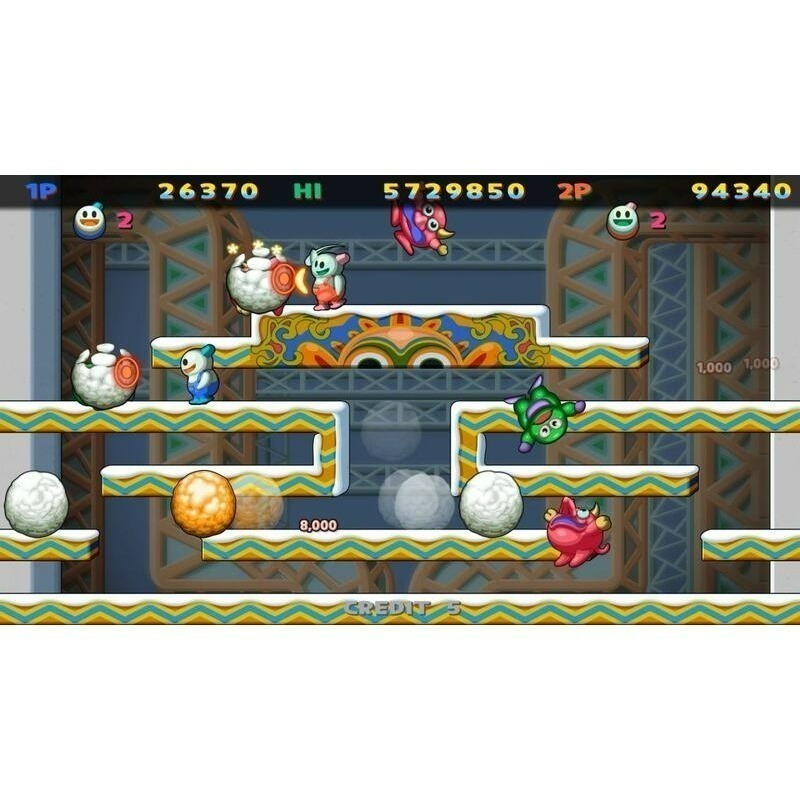 現貨【NS原版片】Switch 雪人兄弟 Special 周年紀念亞中版 ☆中文版全新品【台中星光】-細節圖6