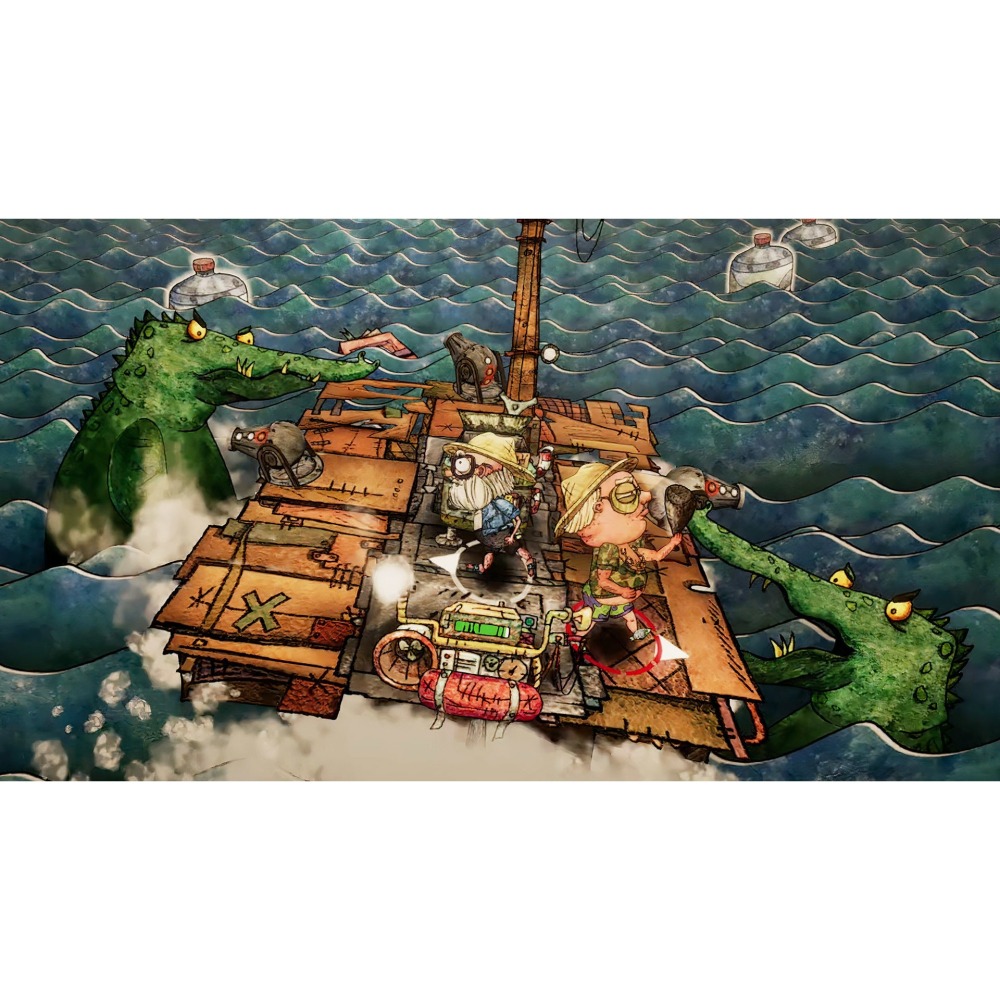【NS原版片】☆ Switch 垃圾水手 Trash Sailors 多人合作 饑荒 ☆ 中文版全新品【台中星光電玩】-細節圖5