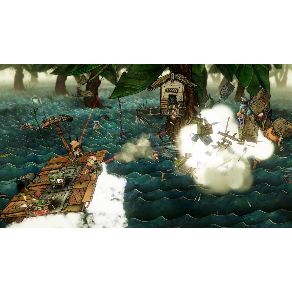【NS原版片】☆ Switch 垃圾水手 Trash Sailors 多人合作 饑荒 ☆ 中文版全新品【台中星光電玩】-細節圖6
