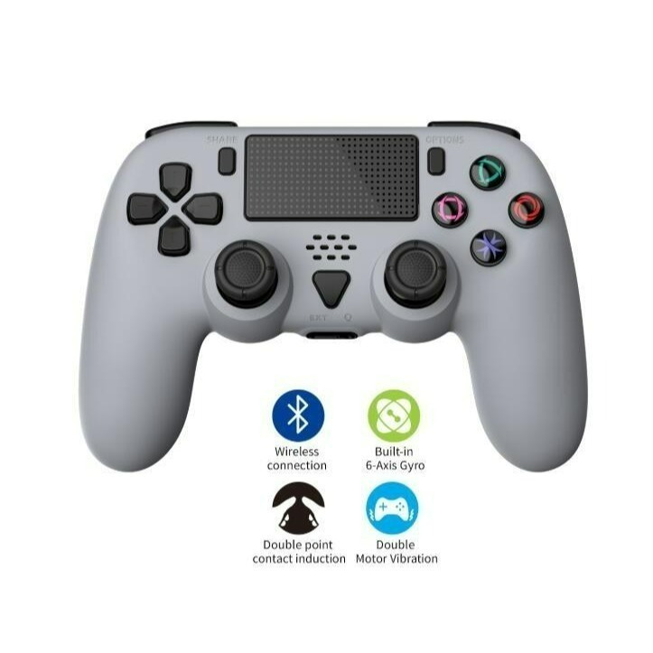 【PS5周邊】控制器 DOBE PS5無線手把 連發 巨集自定義 LED燈光 灰色 TP5-35137【星光】-細節圖6