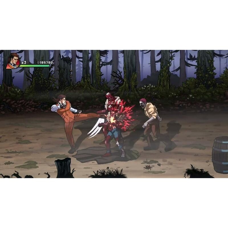 【NS原版片】Switch暗夜殺手：重製版 Night Slashers : Remake中文版全新品 星光-細節圖5