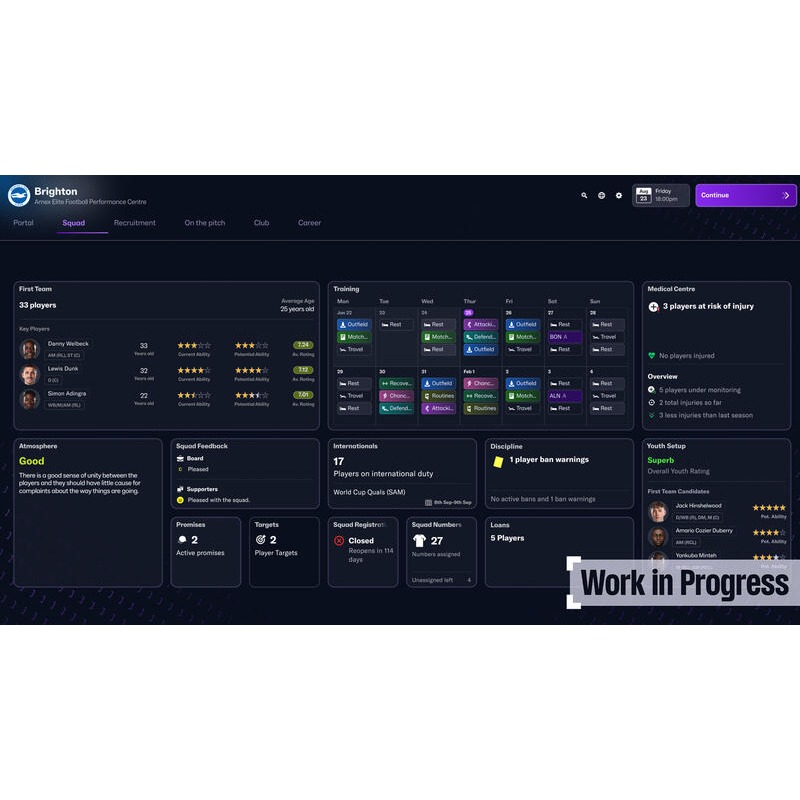 預購3月18上市【PS5原版片】☆ 足球經理 Football Manager 25 ☆ 中文版全新品【台中星光電玩】-細節圖5