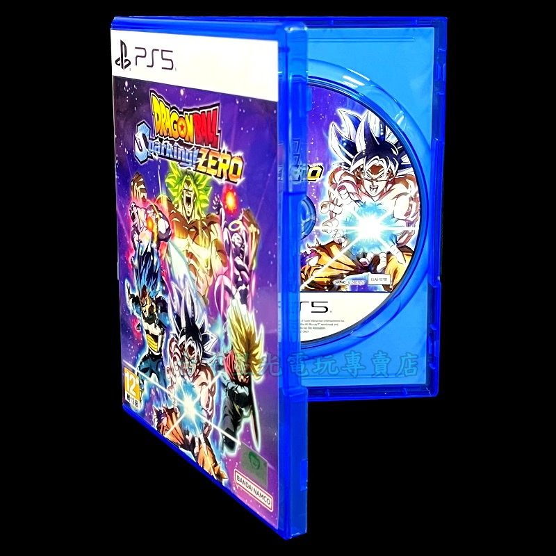 99成新 含特典 僅拆封未使用【PS5原版片】☆七龍珠 電光炸裂！ZERO ☆【中文版 中古二手商品】-細節圖4