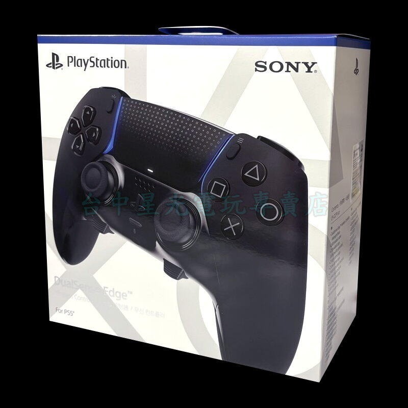 現貨【PS5週邊】 PS5 DualSense Edge 無線控制器 菁英手把 午夜黑 附收納盒【台灣公司貨】-細節圖3
