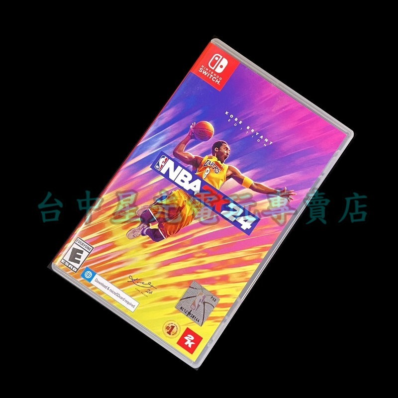 現貨【NS原版片】☆ Switch NBA 2K24 Kobe 柯比布萊恩版 科比 ☆ 中文版中古二手商品【台中星光】-細節圖3