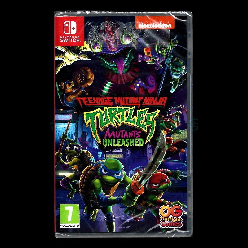 現貨【NS原版片】☆  NS Switch 忍者龜：變種人釋放 ☆ 中文版全新品【台中星光電玩】-細節圖3