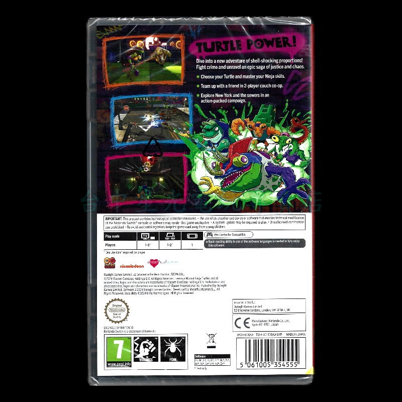 現貨【NS原版片】☆  NS Switch 忍者龜：變種人釋放 ☆ 中文版全新品【台中星光電玩】-細節圖4