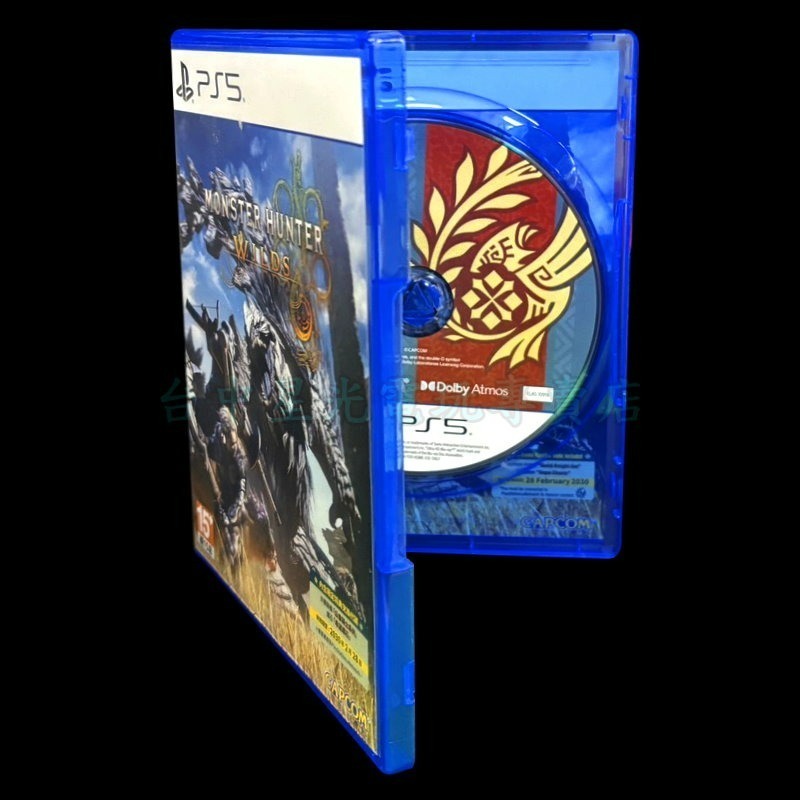 現貨 【PS5原版片】☆ 魔物獵人 荒野 MH Wilds+ 鐳雕石板 杯墊 ☆ 中古二手商品【台中星光電玩】-細節圖4