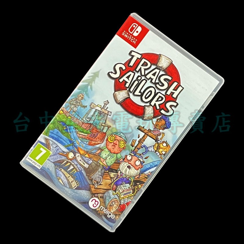 現貨【NS原版片】☆ Switch 垃圾水手 Trash Sailors 多人合作 饑荒 ☆ 中古二手商品【台中星光】-細節圖3