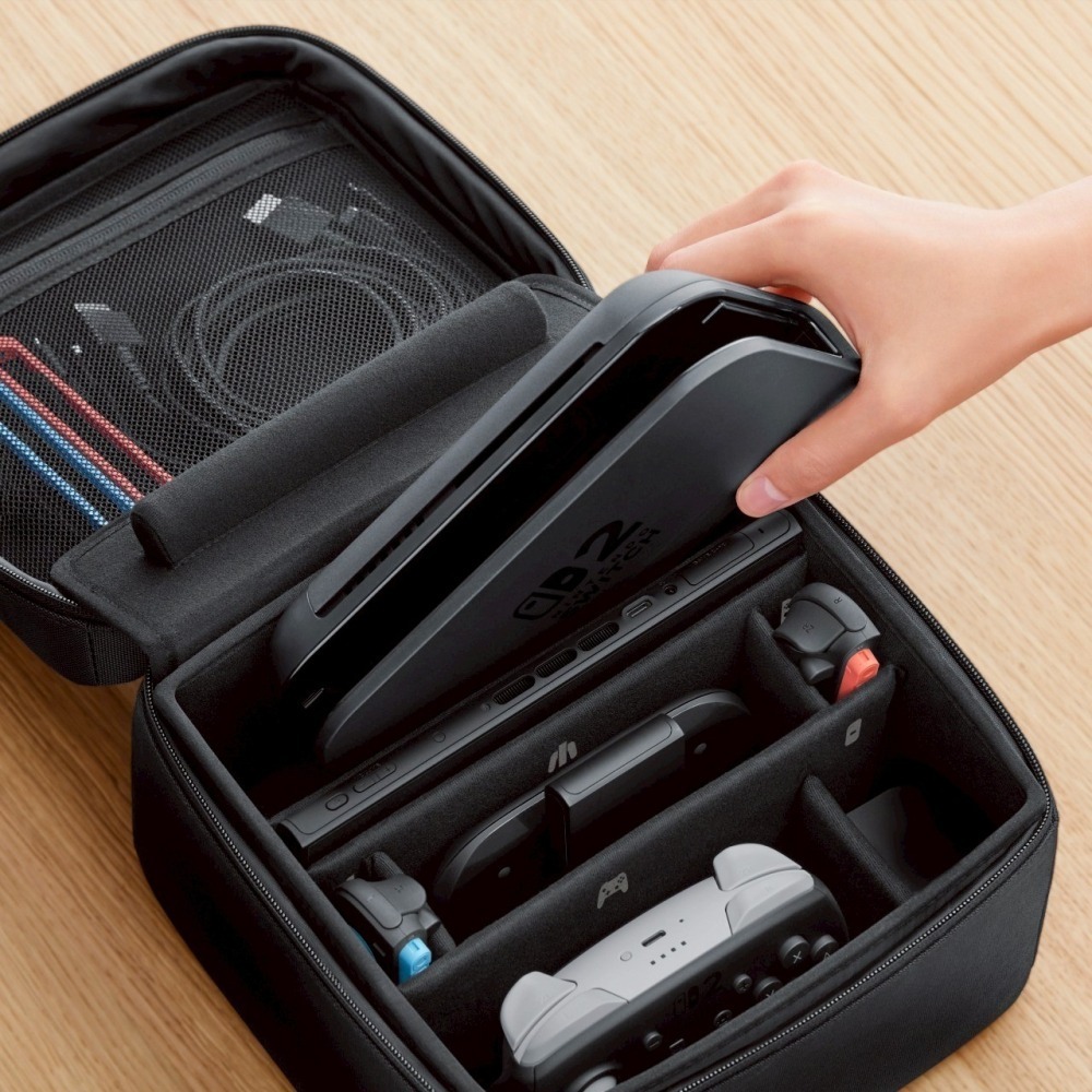 預購9月到貨【NS2周邊】☆ Switch2 全套收納包 主機包 外出包 ☆【台灣公司貨】台中星光電玩-細節圖3