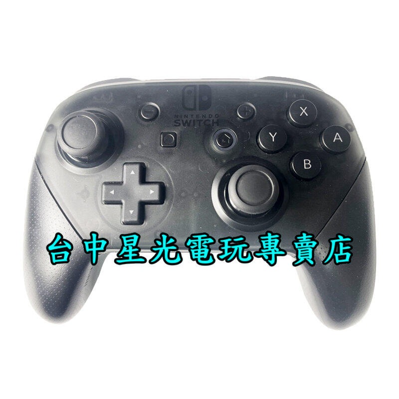 現貨【NS週邊】☆ 原廠Pro控制器 黑色 手把 傳統手把 ☆【中古二手商品】台中星光電玩-細節圖5