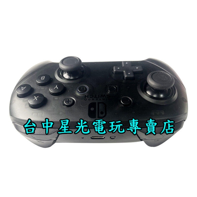 現貨【NS週邊】☆ 原廠Pro控制器 黑色 手把 傳統手把 ☆【中古二手商品】台中星光電玩-細節圖6