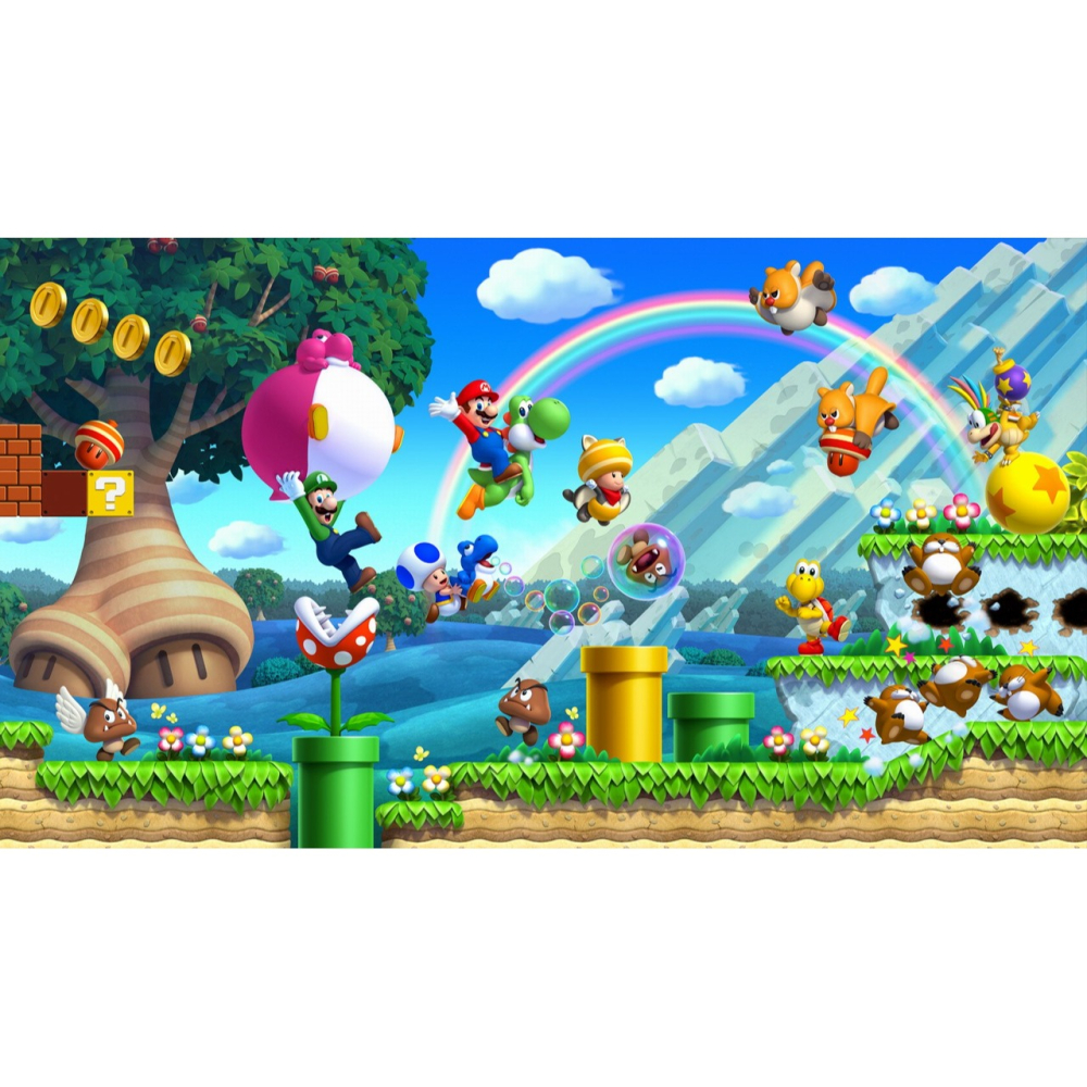 【NS原版片】 Switch New超級瑪利歐兄弟U 豪華版 新超級瑪利歐兄弟U 超級路易吉U 中文版【台中星光】YG-細節圖4