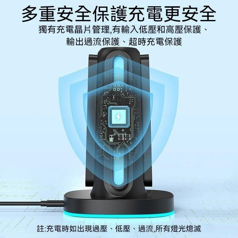 現貨【NS2週邊】良值Switch2 四手把充電座 磁吸充電座可調整燈光 JOYCON2充電【台中星光電玩】L1145-細節圖7