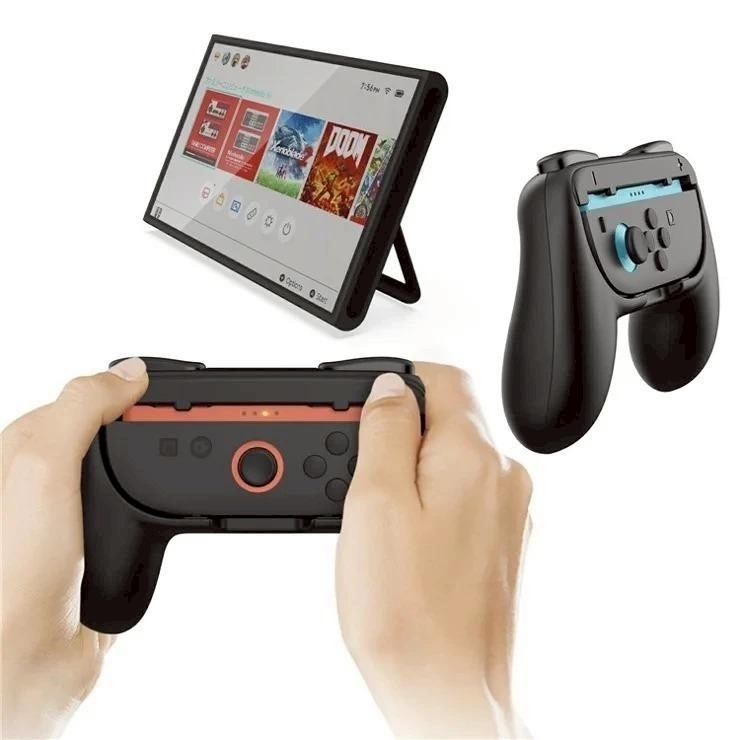 現貨【NS2週邊】☆DOBE Switch2 專用 小握把架 一組兩入 紅藍配色 ☆【台中星光電玩】TNS-3162B-細節圖4