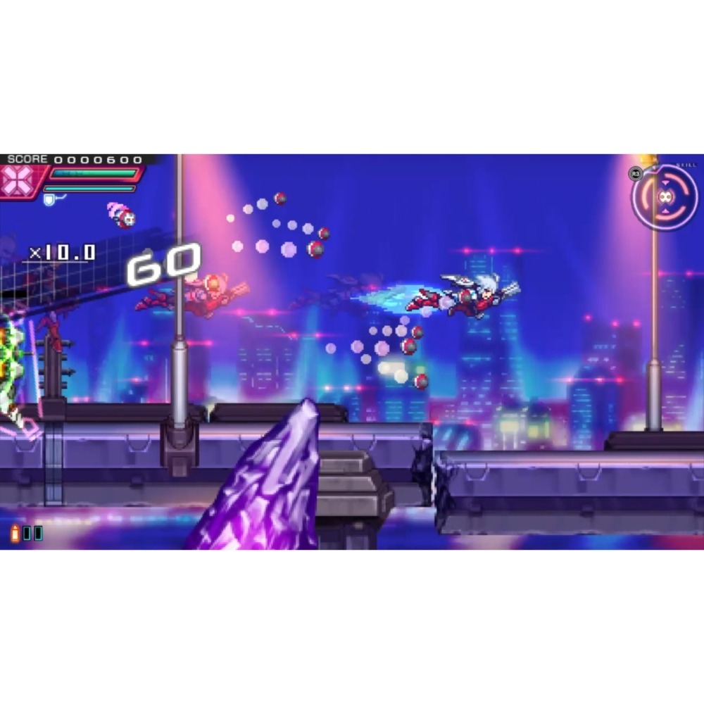 含特典【PS5原版片】☆ 蒼藍雷霆 GUNVOLT 三稜合極版 ☆中文版全新品【台中星光】-細節圖5