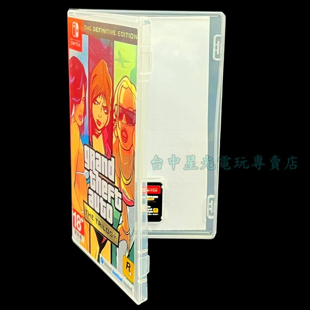 現貨【NS原版片】☆ Switch GTA 俠盜獵車手 三部曲 最終版 ☆【中文版 中古二手商品】台中星光電玩-細節圖3