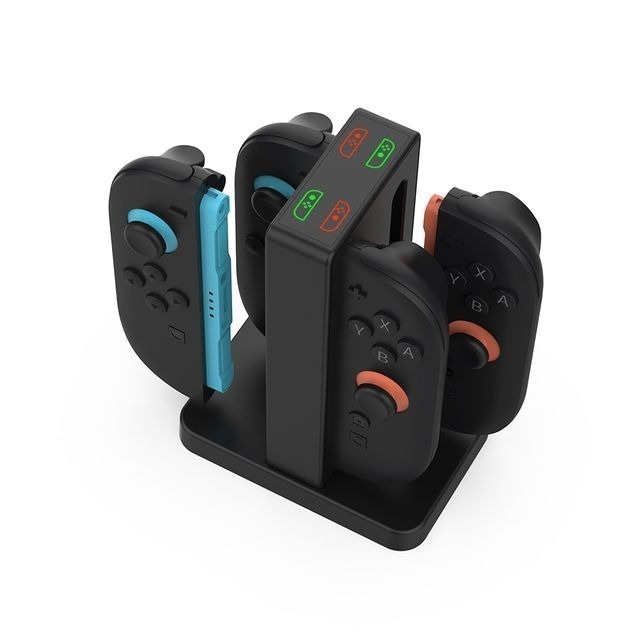 現貨優惠組合【NS2周邊】☆ Switch2 Joy-Con2 雙手把+DOBE四手把充電座☆【台灣公司貨】台中星光-細節圖4