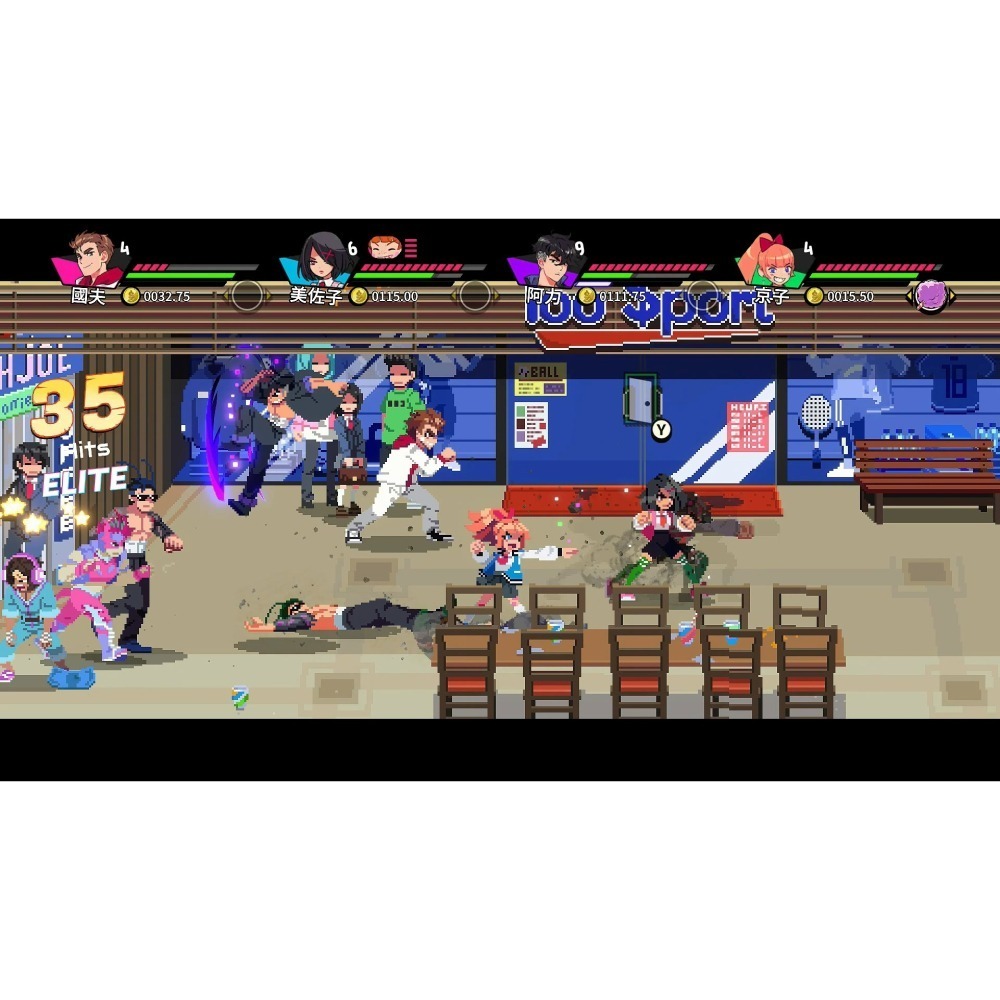現貨 含特典【NS原版片】☆Switch 熱血硬派國夫君外傳 熱血少女 盒裝完整版 ☆中文版全新品【台中星光電玩】-細節圖8