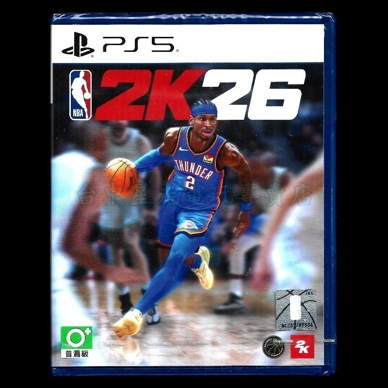 現貨【PS5原版片】☆ NBA 2K26 美國 籃球 選手 ☆ 中文版全新品【台中星光電玩】-細節圖3