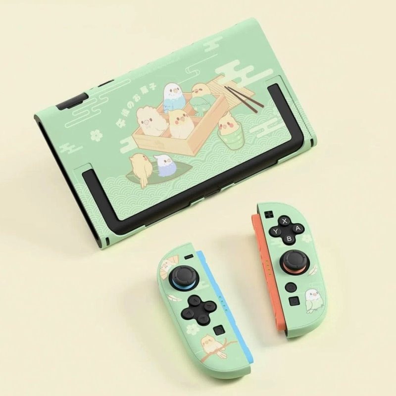 現貨【NS2週邊】Switch2 極想 點心鸚鵡 防摔殼 保護殼 主機背版+手把保護殼 PC硬殼【台中星光電玩】-細節圖3