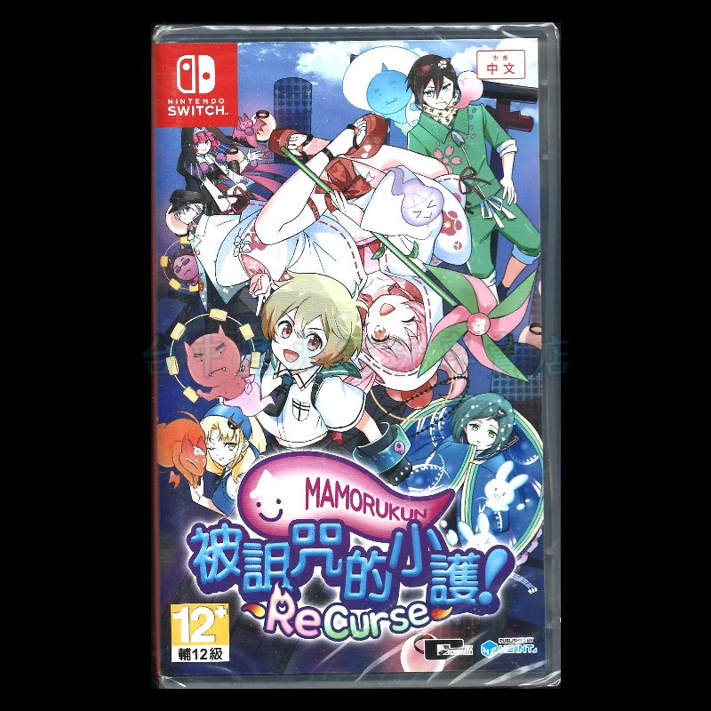 【NS原版片】☆Switch 被詛咒的小護 ReCurse 彈幕射擊 機台移植☆中文版全新品【星光電玩】-細節圖3