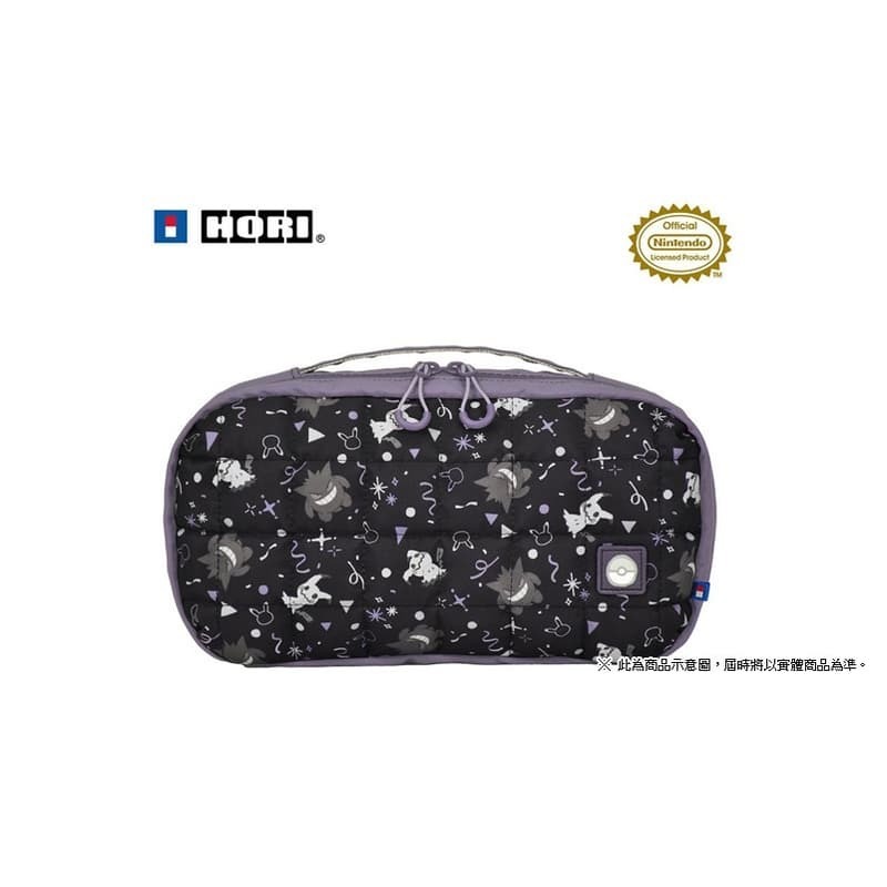 現貨【NS2週邊】☆ HORI NS2 中容量泡芙包（幽靈派對款）☆ 寶可夢 耿鬼 謎擬Q【星光電玩】-細節圖3