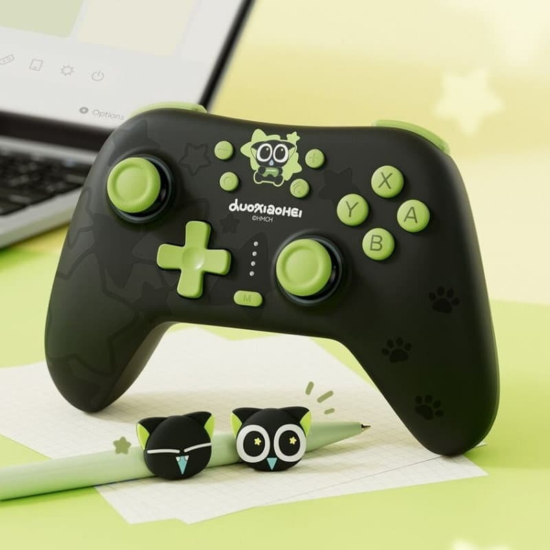 現貨【極想】羅小黑 藍牙無線手把 Pro控制器 搖桿 NS/NS2/PC/手機可用【台中星光電玩】-細節圖3