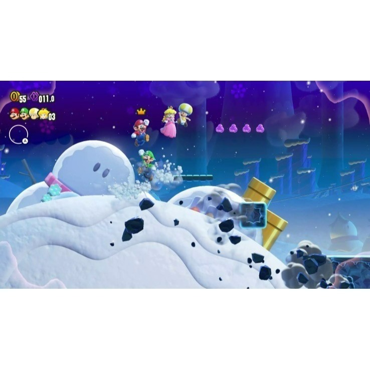 預購2026年春季【NS2原版片】☆ Switch2 超級瑪利歐兄弟 驚奇+同遊鈴鈴公園☆中文版全新品【台中星光】-細節圖3