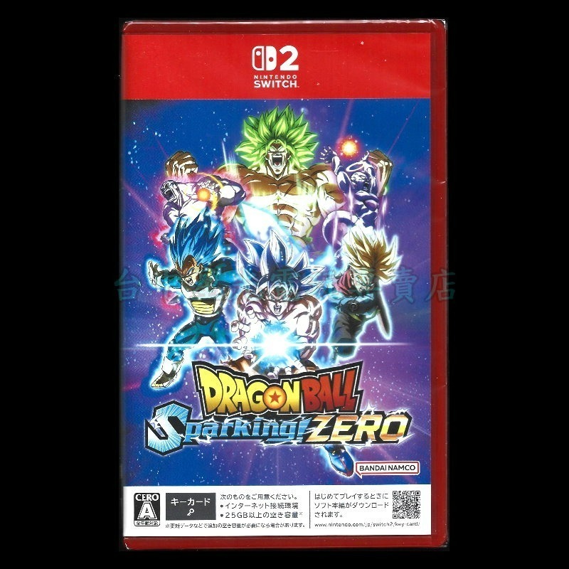 現貨【NS2原版片】☆ Switch 2 七龍珠 電光炸裂！ZERO ☆中文版全新品【台中星光】-細節圖3