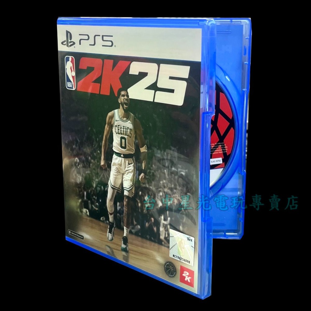 現貨【PS5原版片】☆ NBA 2K25 Jayson Tatum 籃球 ☆中文版中古二手商品【台中星光電玩】-細節圖3