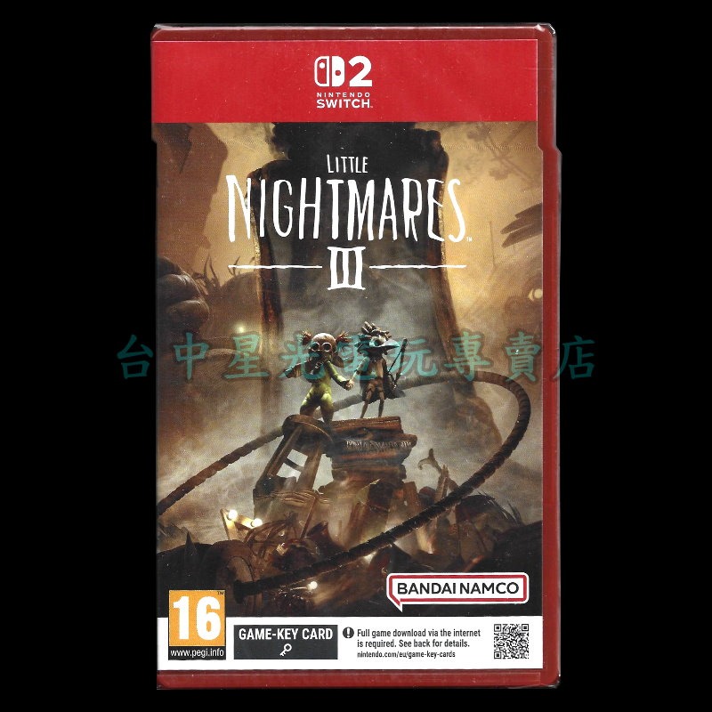 【NS2原版片】☆ Switch 2 小小夢魘 3 ☆ 中文版全新品【台中星光電玩】-細節圖3