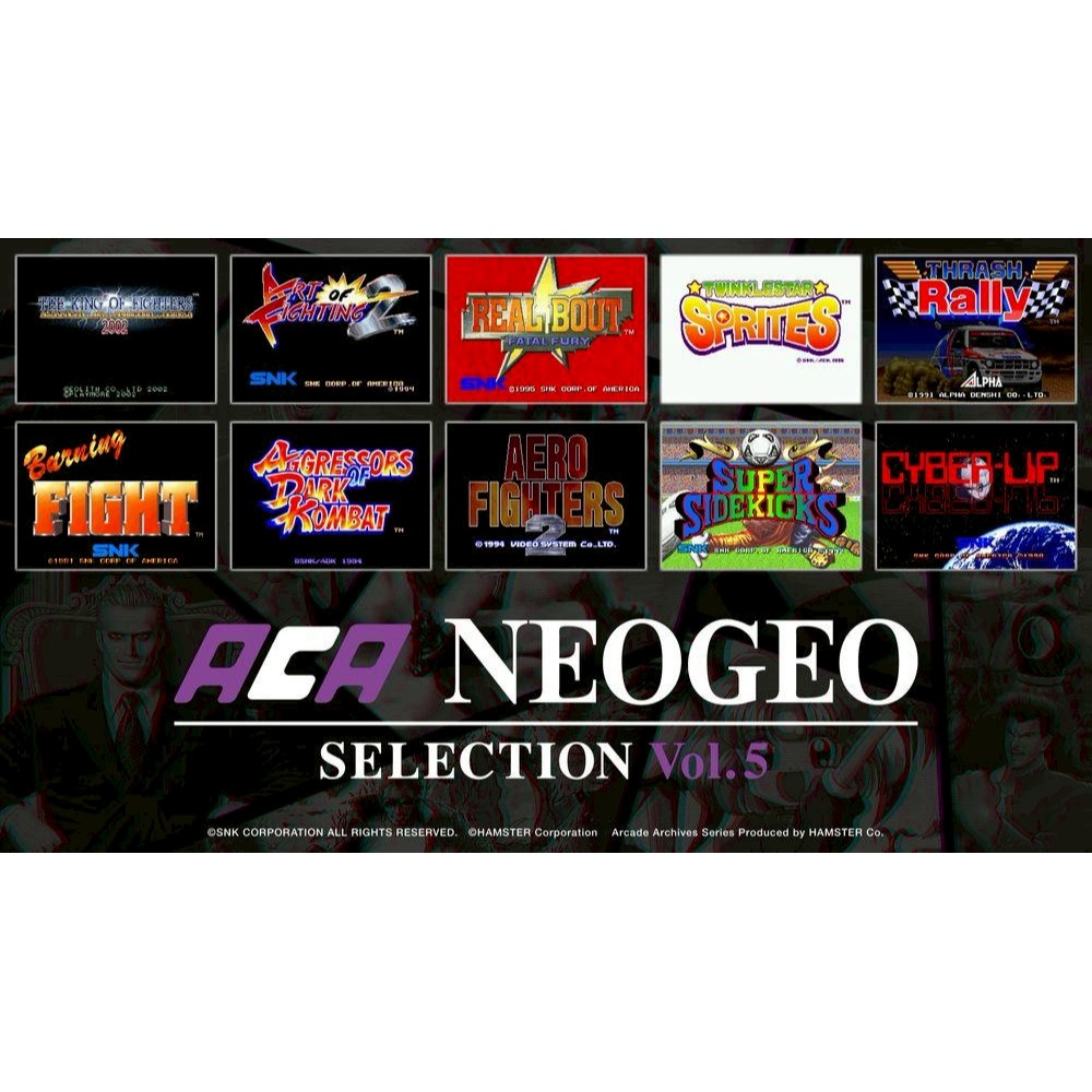 【NS原版片】☆ NS ACA Neogeo 精選集 Vol.5 ☆ 中文版全新品【台中星光電玩】-細節圖5