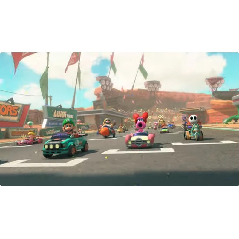 賽車世界頂級體驗組【NS2原版片＋週邊】HORI原廠 賽車世界特仕方向盤＋Switch2 瑪利歐賽車世界【星光電玩】-細節圖4