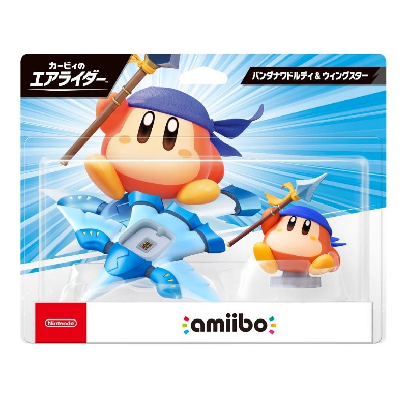 【NS2週邊】☆Switch2 Amiibo 公仔：卡比的馭天飛行者組合 卡比&頭巾瓦豆魯迪&魅塔騎士☆【台中星光】-細節圖4