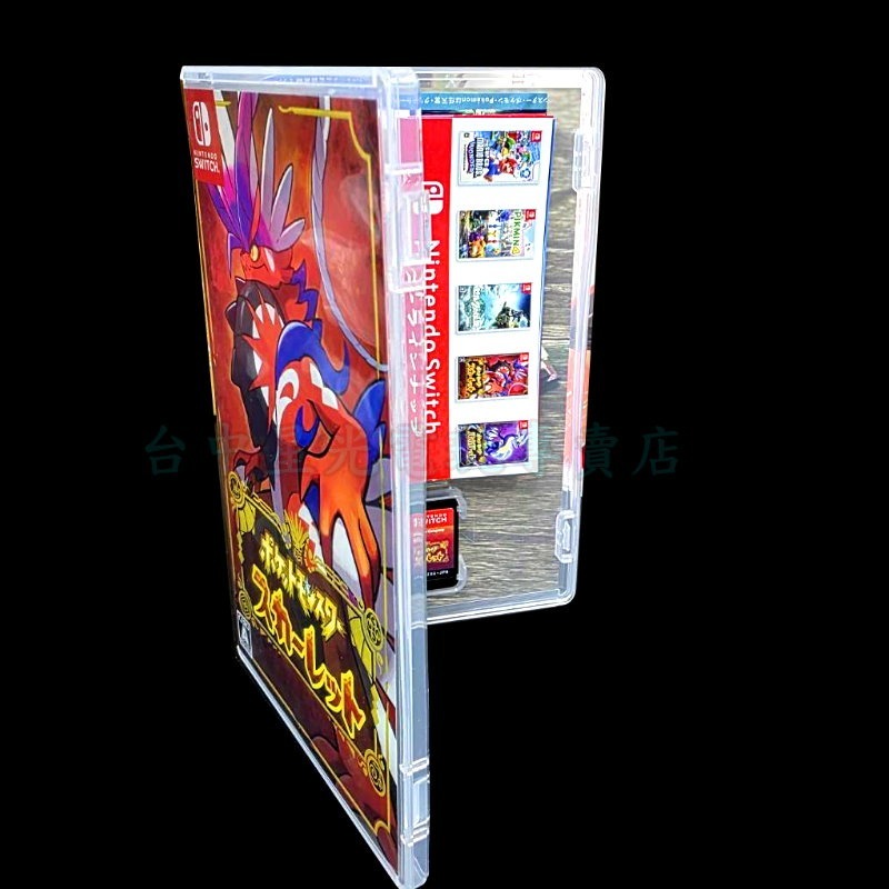 【NS原版片】☆ Switch 寶可夢 朱 【寶可夢 朱／紫 系列 朱紫】☆【中文版 中古二手商品】台中星光電玩-細節圖4
